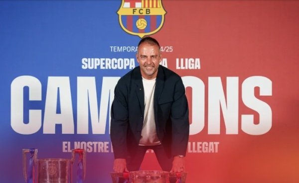 Create a champion temperament! Barcelona official website talks about Frick s first anniversary in coaching: Three-Crown Glory and Youth Storm