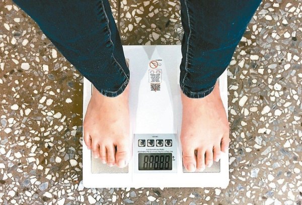 The body fat is not stagnant when standing up