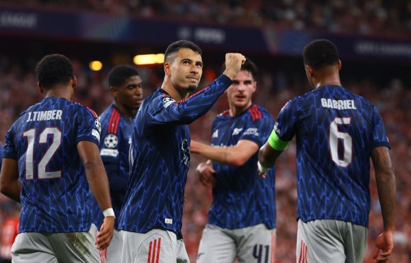 In just 36 seconds! Martinelli becomes Arsenal s fastest player in the Champions League