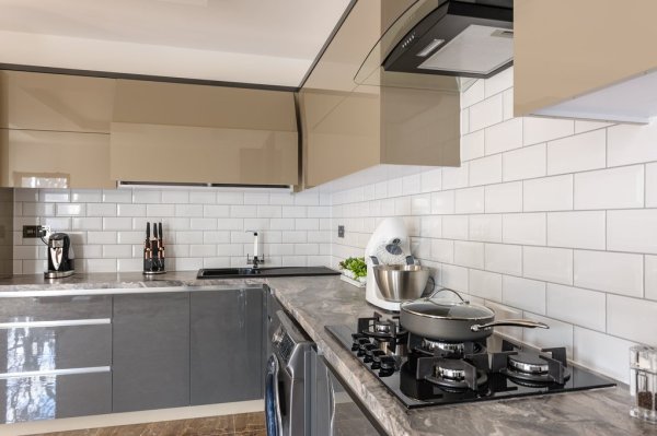 Not only does the surface sink need to be cleaned, but the kitchen also has