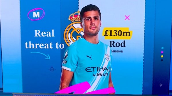 😅British media tabloid: Real Madrid plans to 