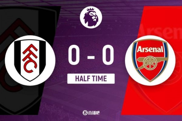 Halftime - Arsenal has 70% possession, 0-0 Fulham, Calafio s goal is disallowed for offside
