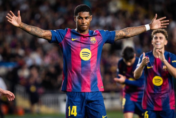 Every body: Rashford has 5 goals and 6 assists this season, making him Barcelona’s most decisive striker